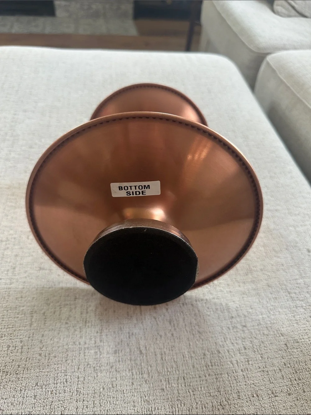 Two-Tier Afternoon Tea Copper Finish